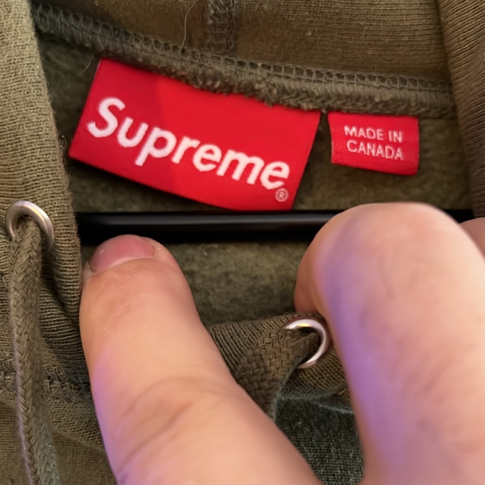 SUPREME STARS ARC HOODIE MILITARY GREEN SIZE XL - Picture 4 of 8